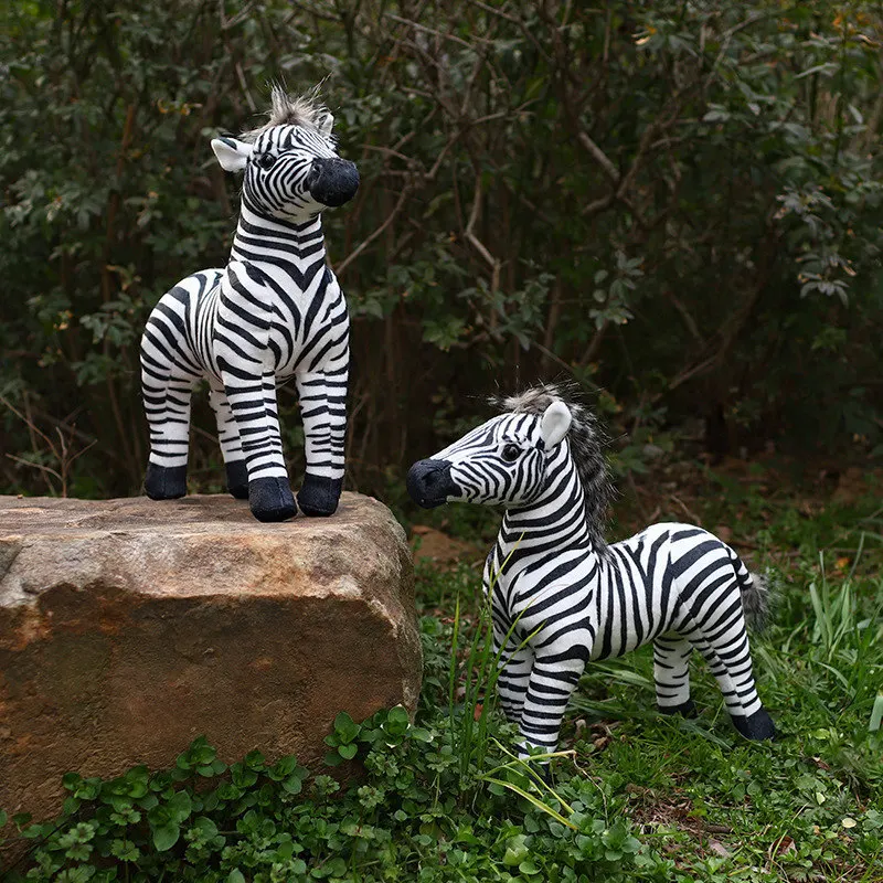 White Pelican Creative Zebra Statue Crafts Cute Pelecanus Animal Model Home Decor Ornaments