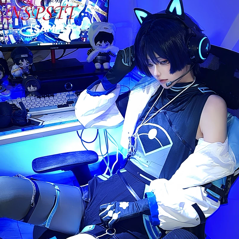 

NSPSTT Genshin Impact Wanderer Cosplay Costume Full Set Doujin Costume Outfit for Halloween Comic Con