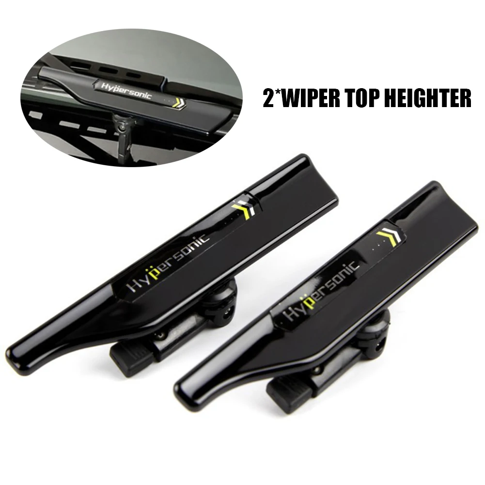 Hypersonic Car Wiper Pressure Top Stand Windshield Black Wiper Wing Blade Spoiler Car Accessories
