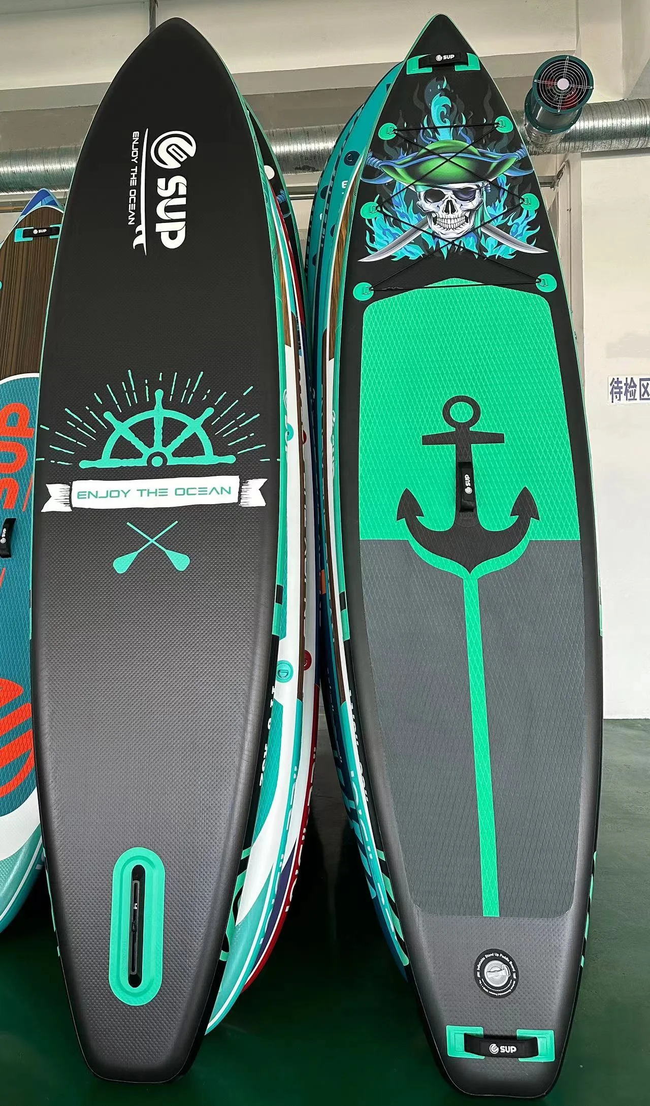 E Sup wholesale the latest vertical inflatable paddle board water sports support board inflatable surfboard