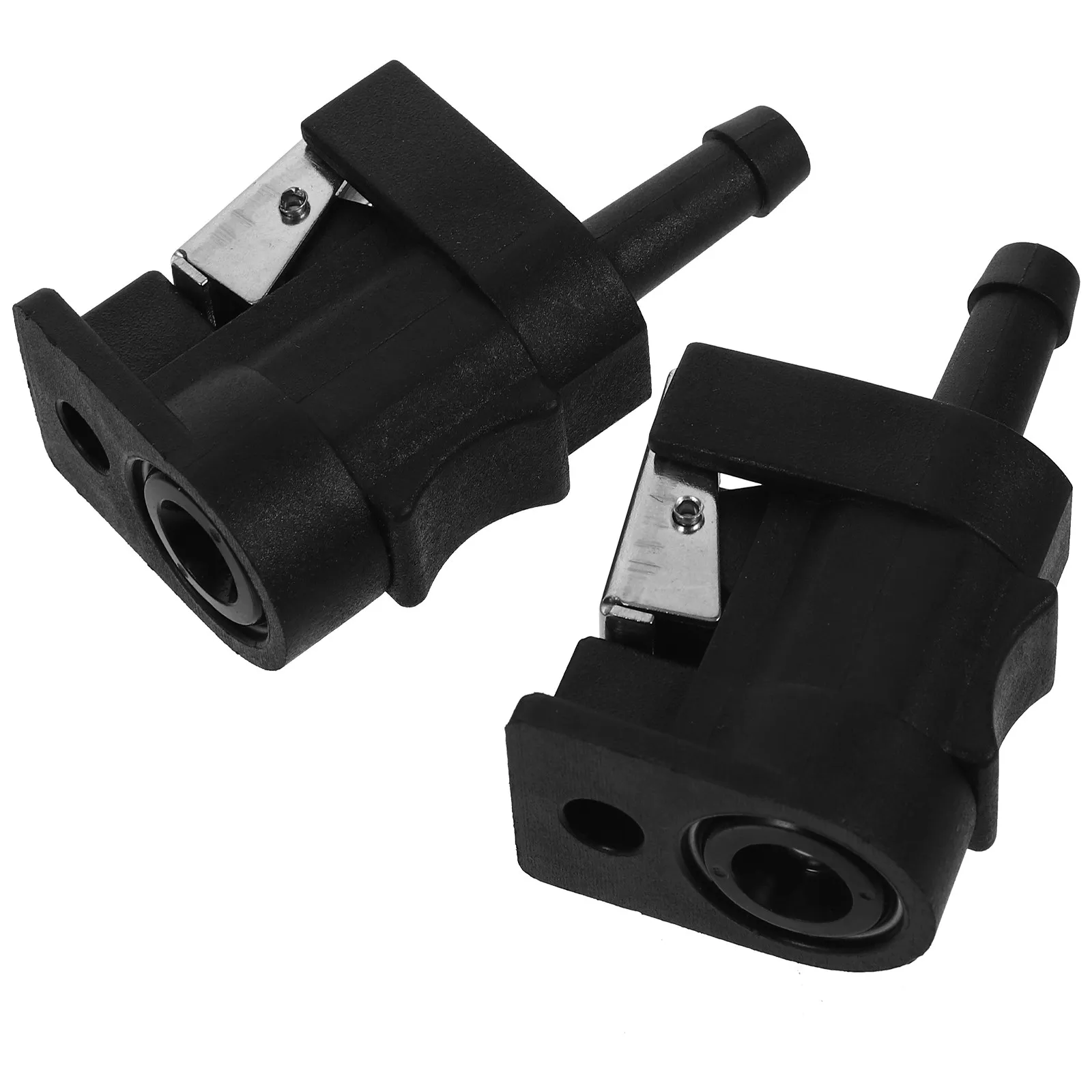 

2Pcs Fuel Line Connectors Sturdy Marine Outboard Boat Engine Tank Hose Fitting Quick Connect for Fuel Line System Auto Parts