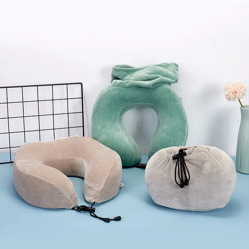 New Space Memory Foam Travel Pillow U Shaped for Neck Support Car Sleeping Office Nap