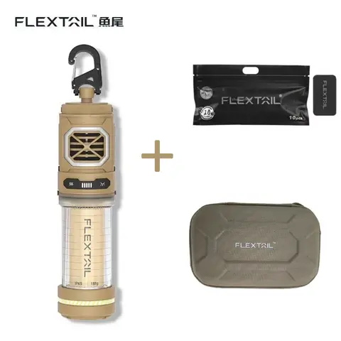 FLEXTAIL 휴대용 무선 모기 퇴치, 야외 캠핑, 낚시, 하이킹 텐트, 소형 퇴치 S, 2-in-1