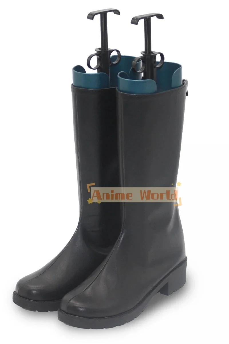 Chaussures de Cosplay en cuir PU, Anime Frieren au fougère funéraire, bottes de carnaval d'halloween, accessoires de Cosplay sur mesure