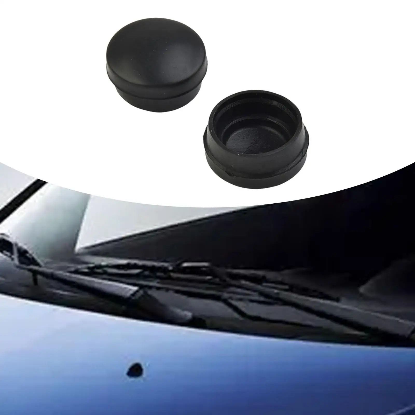 

1 Pair Front Windshield Wiper Arm Cover Direct Replaces Spare Part Wiper Screw Cover for for /iX55 2006 - 2015