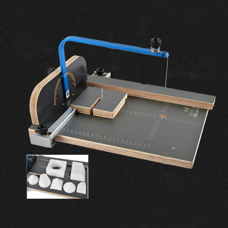 

380x280MM Table Foam Cutting Machine Electric Hot Wire Styrofoam Cutter Foam Polystyrene Cutting Table KD-6 220V