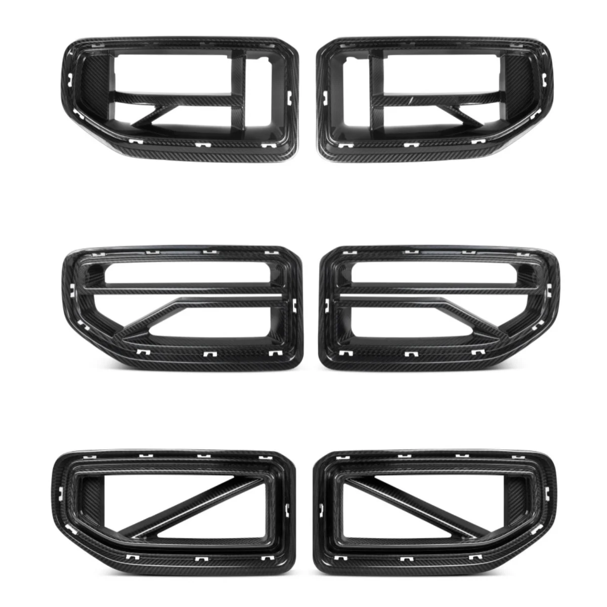 Hot Selling Product 2023-IN Car Grille Suitable For BMW 2 Series M2 G87 CS SQ SQ-V Style Dry Carbon Fiber Grille