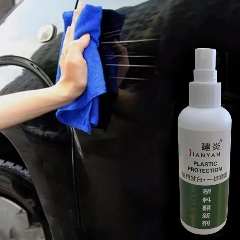 

Plastic Renovator For Car Agent Car Dashboard Maintenance Care Leather Seat Coating Retreading Cleaning Agent Brighten Retread