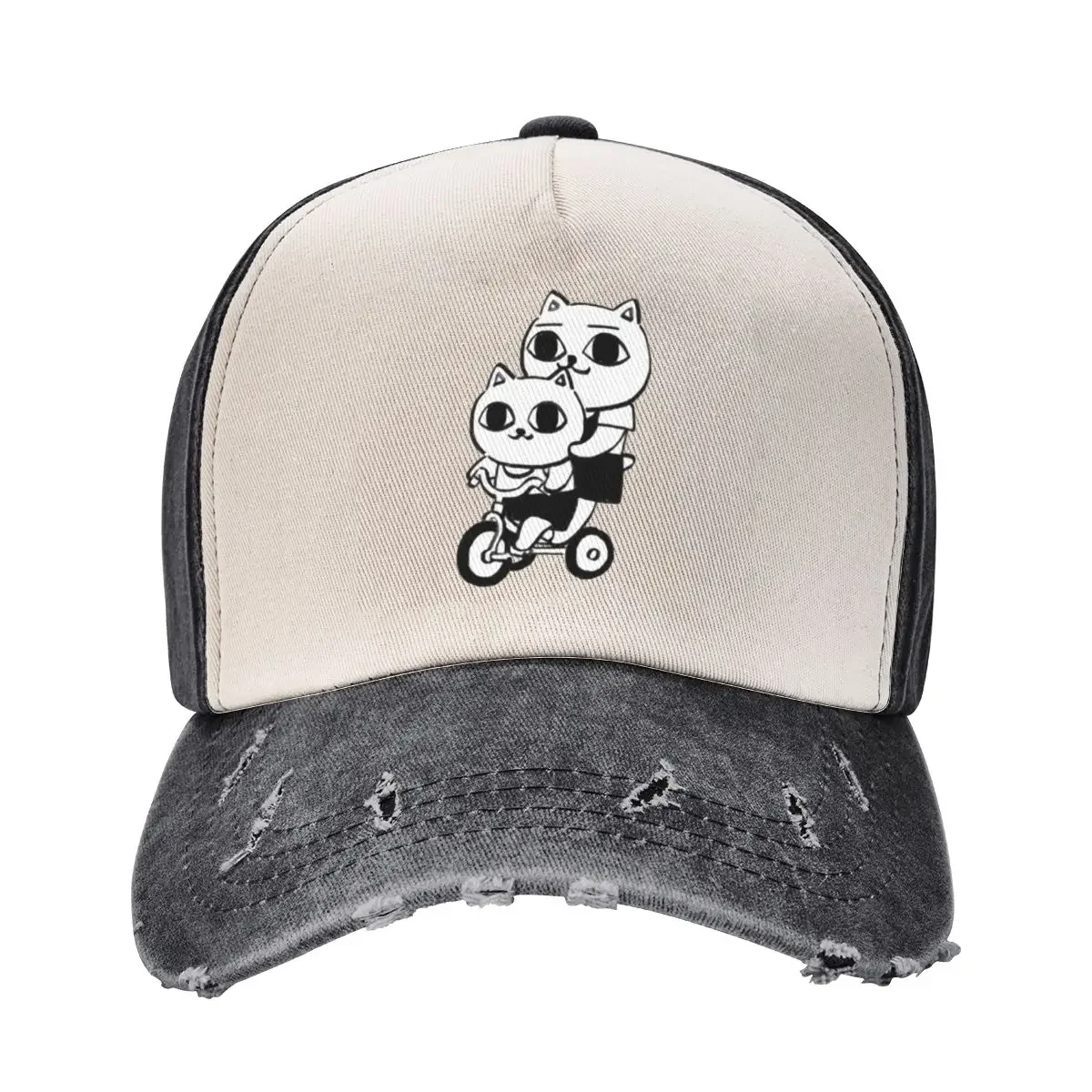 

I draw some nekojiru sharing bike / cat soup manga 04 Baseball Cap Visor hats on offer New Hat Mens Tennis Women's