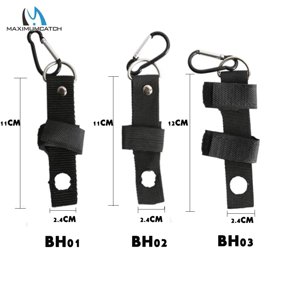MAXCATCH Fly Fishing Floatant Bottle Holder Ultralight Aluminum Cloth Bottle Clip Fly Fishing Tool Accessory