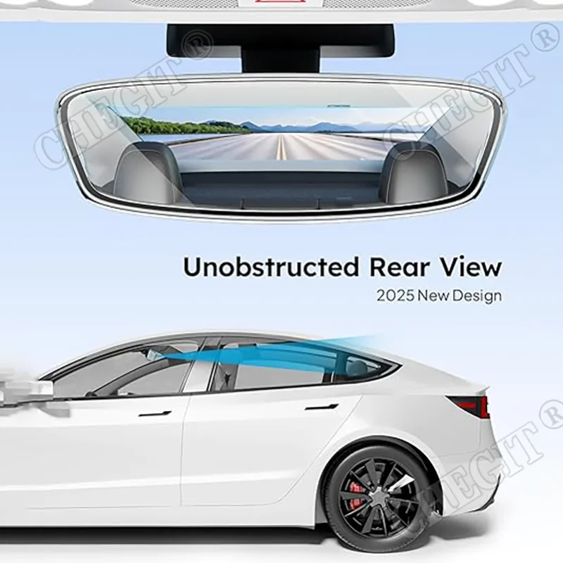 Skylight Sun Shades for Tesla Model S 2016-2025 Roof Sunshade UV Ray Protection Foldable Sunroof Window Ice Crystal Cloth Mesh - Image 6