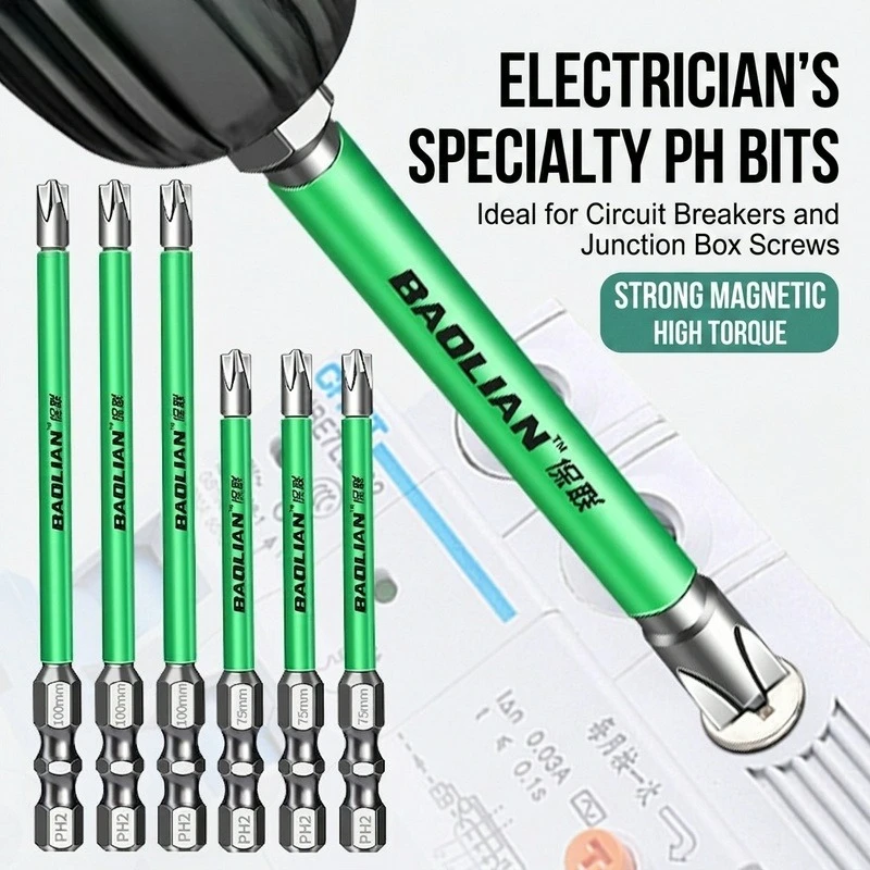 Magnetic Special Slotted Screwdriver Bit Driver for Electric
