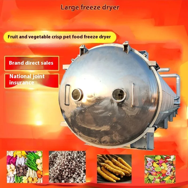 Small Vacuum Freeze Drying Machine FD Low Temperature Freeze Drying Direct Supply Experimental Type True Air freeze dryer