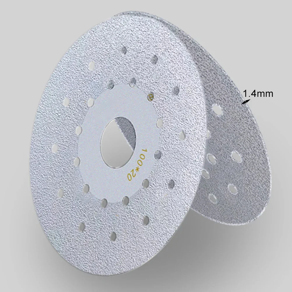 1pcs Cutting Dics 100mm 4inch Rock Slab Cutting Disc  Diamond Saw Blade Grinding Disc Polishing Emery Has Strong Stability