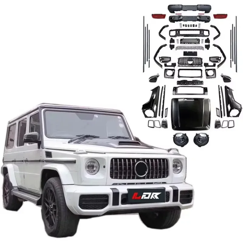 

BR Modification Club 2025 HOT Sale For G Class W463 Upgrade To W464 G63 Facelift Hood Headlight Bumpers Fenders