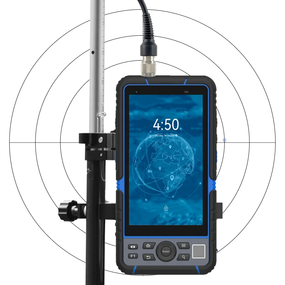 HUGEROCK G60N high precision RTK GPS receiver network rover navigation GNSS mapping surveying handheld Android pda