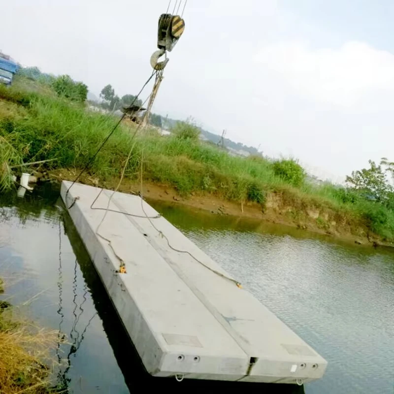 

Factory Direct Price Concrete Floating Dock Floating Pontoon Platform Concrete Bridge