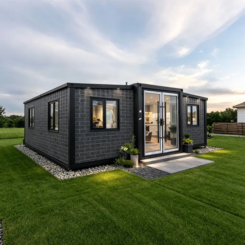 Hot Sale Prefab Modular Home Expandable Container House 20ft 40ft Folding Room Mobile Home Prefabricated Tiny House 2 3 Bedrooms