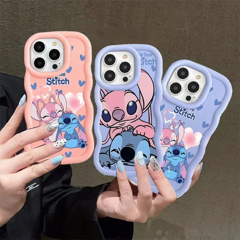 Fashion Love Heart StitchS Phone Case For Samsung F06 A17 A07 A26 A16 A06 A35 A55 A25 A15 A54 A51 A34 A24 A14 A13 4G 5G Cover