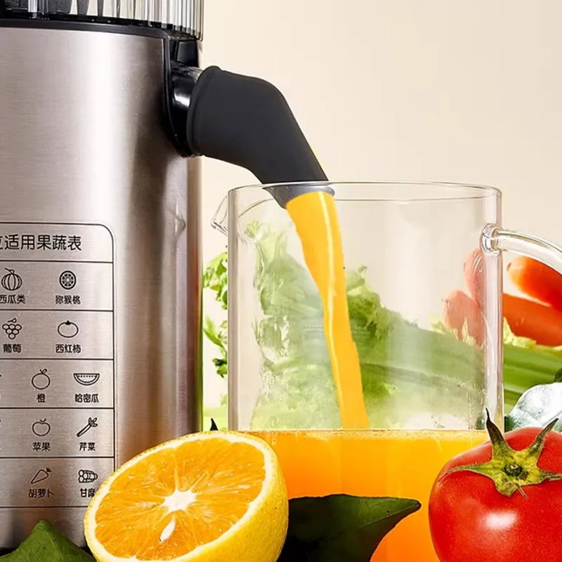 High-Power Full-automatic Omestic Fresh-Fried Fruit And Vegetable Celery Sugarcane Juicer For Separating Residue And Juice From