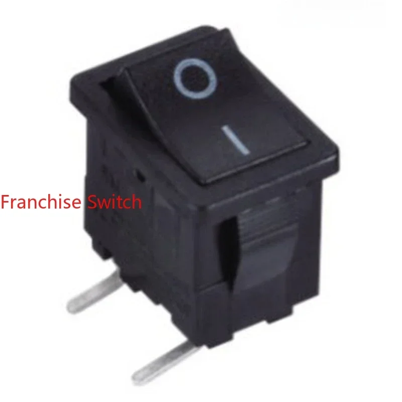 10PCS Ship type switch, rocker switch MR-6-113-C5N-BB two feet and  gears curved