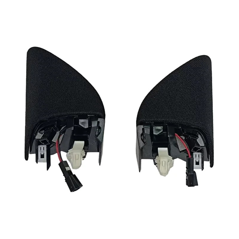 

For Tesla 2025 Model Y Juniper A-pillar tweeter rearview mirror triangle horn decorative cover