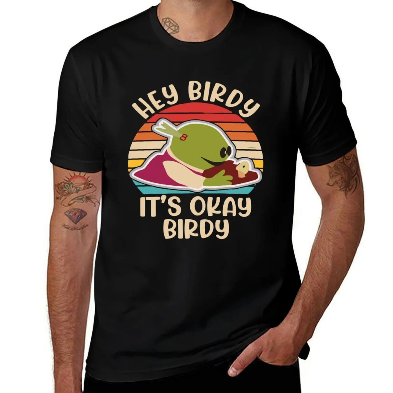 

Fan Nanalan Hey Birdy It's Okay Birdy - Wonderful Girl T-Shirt street wear summer shirt shirts men graphic