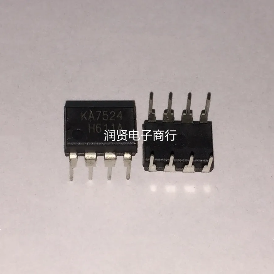 10PCS KA7524 KA7540 KA2903 KA8602 LM358N LM393P LM358P DIP8  Brand new original IC chip