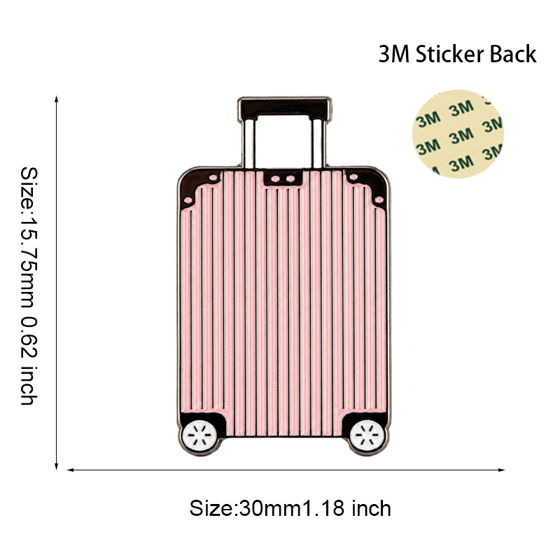 On Wednesdays We Wear Pink Mobile phone Sticker Badge Metal Pin Broooches Pins view 2