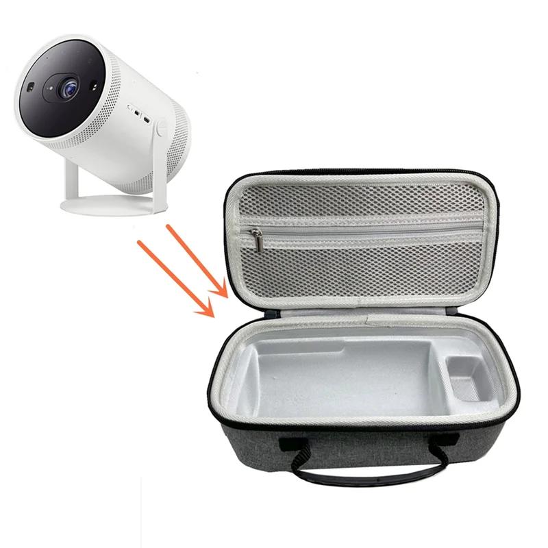 A17Z Hard EVA Travel Storage Case Projector Portable Bags for the Freestyle / Anker Nebula Capsule 3 Laser-1080P