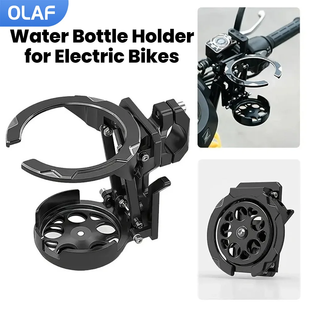 Motorcycle Bicycle Water Bottle Holder Multifunctional Outdoor Cycling Universal Bike Water Cup Holder Rack Bicycle Accessories