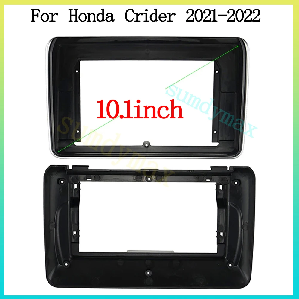 

10 дюймовый большой экран 2 Din android автомобильный радиоприемник рамка для Honda Crider Envix 2021 2022 комплект отделки панели приборной панели автомобиля