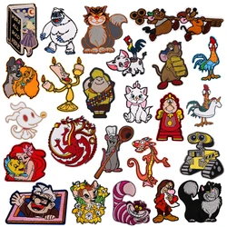 Patch Brodé de Personnages de Film Animé, Logo Brodé d'Animaux Amusants, Accessoires de Vêtements, Autocollants, Cadeaux pour Enfant