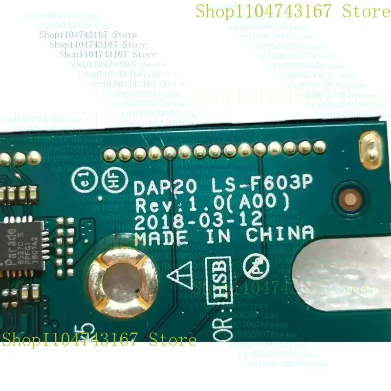 QIN NEW FOR DELL Precision 7730 7740 SATA Hard Drive HDD SSD Connector Jack Board 0CK36K CK36K LS-F603P