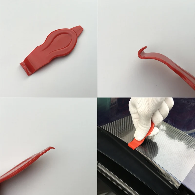 Car Wrap Tools Set Rubber Squeegee Scraper Sticker Window Film Tint Glass Film Application Vinyl Wrapping Tools Kit