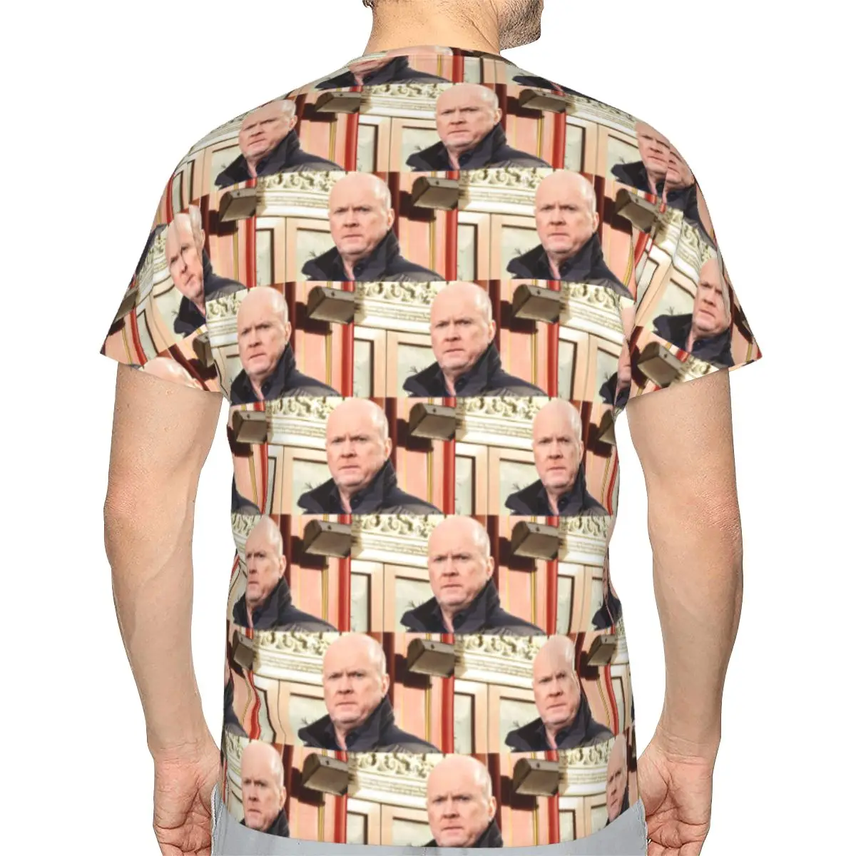 Phil Mitchell Eastenders And British TV Icon (Steve McFadden) 100% Cotton T-Shirt Men'sClassic T Shirts Men O-Neck Short Sleeve