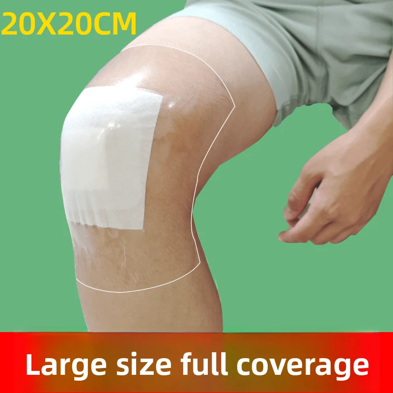 Post-op Shower Wound Guard 20PCS Large Waterproof Protective Film Block Water For Arm Leg Knee Injury Recovery Care