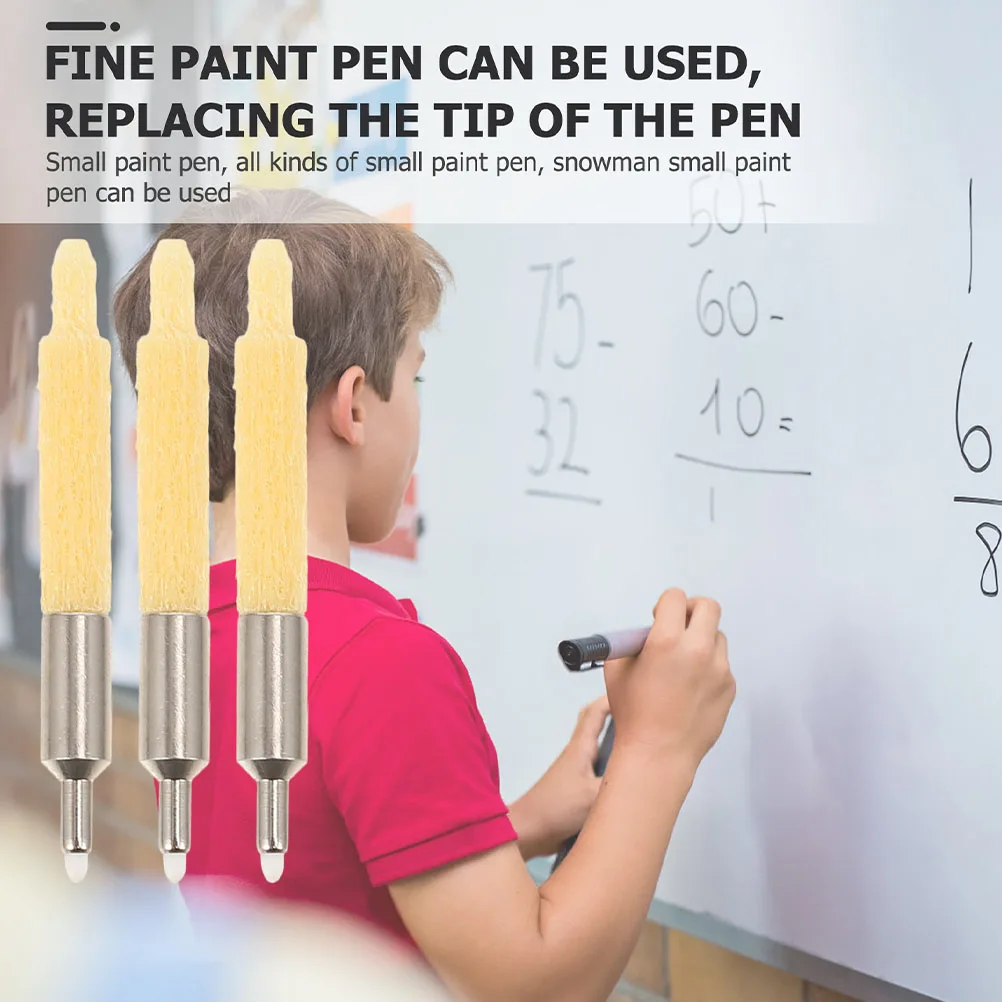 

4 Pcs Pointy Paint Pen Replacement Nibs Tip Acrylic Pens for Rock Painting Tips
