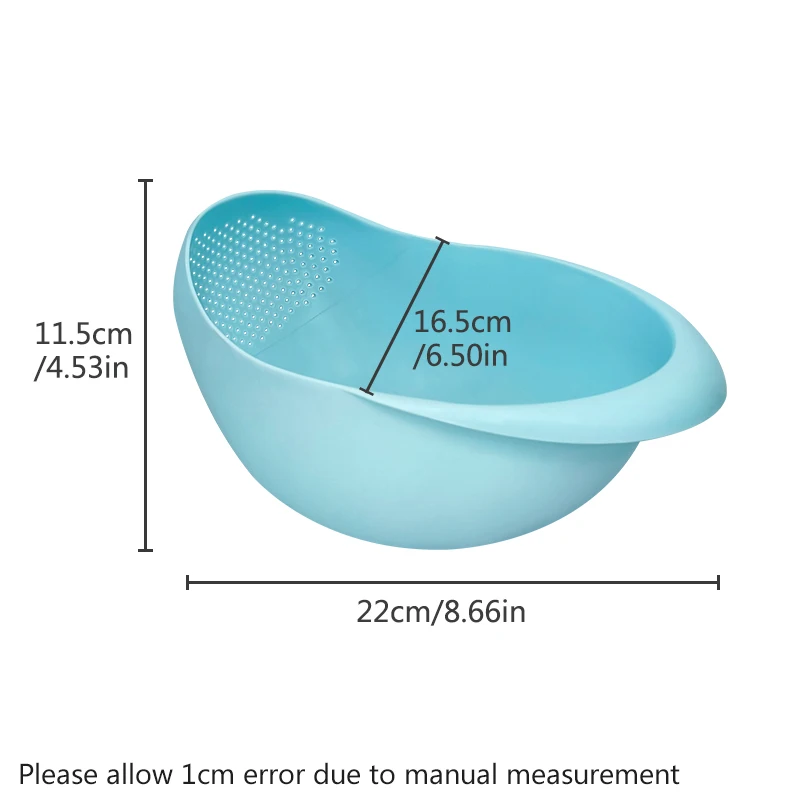 Drainage basket multifunctional rice washing sieve and filter basket -plastic rice washer,creative plastic filter basket