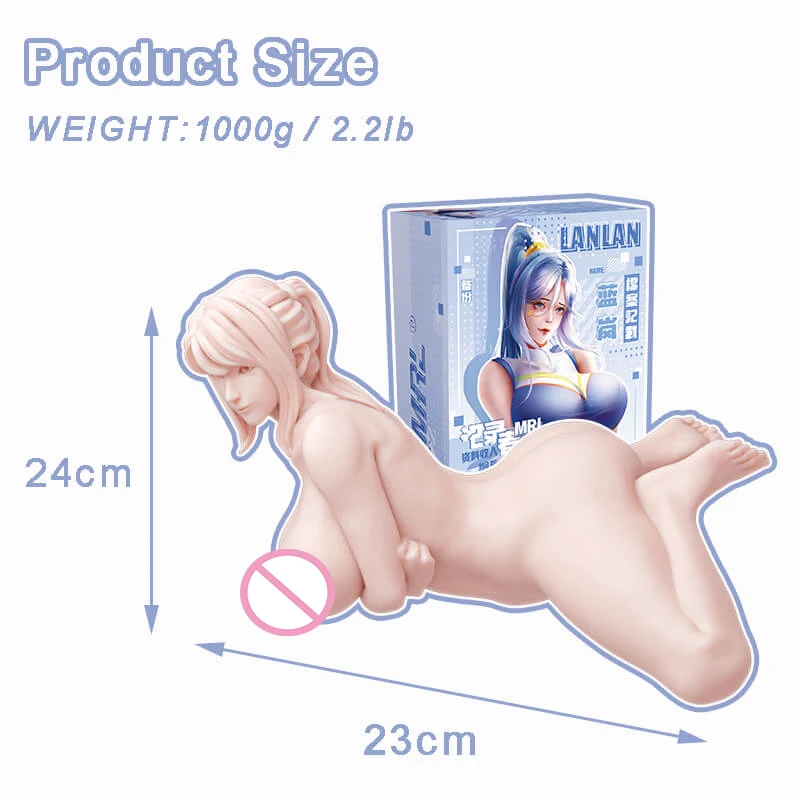 MRL Half Sex Doll For Men Realistic Vagina Japannese Sex Toys For Men Pocket Pussy Hentai Figures Onahole Doll Sex Shop