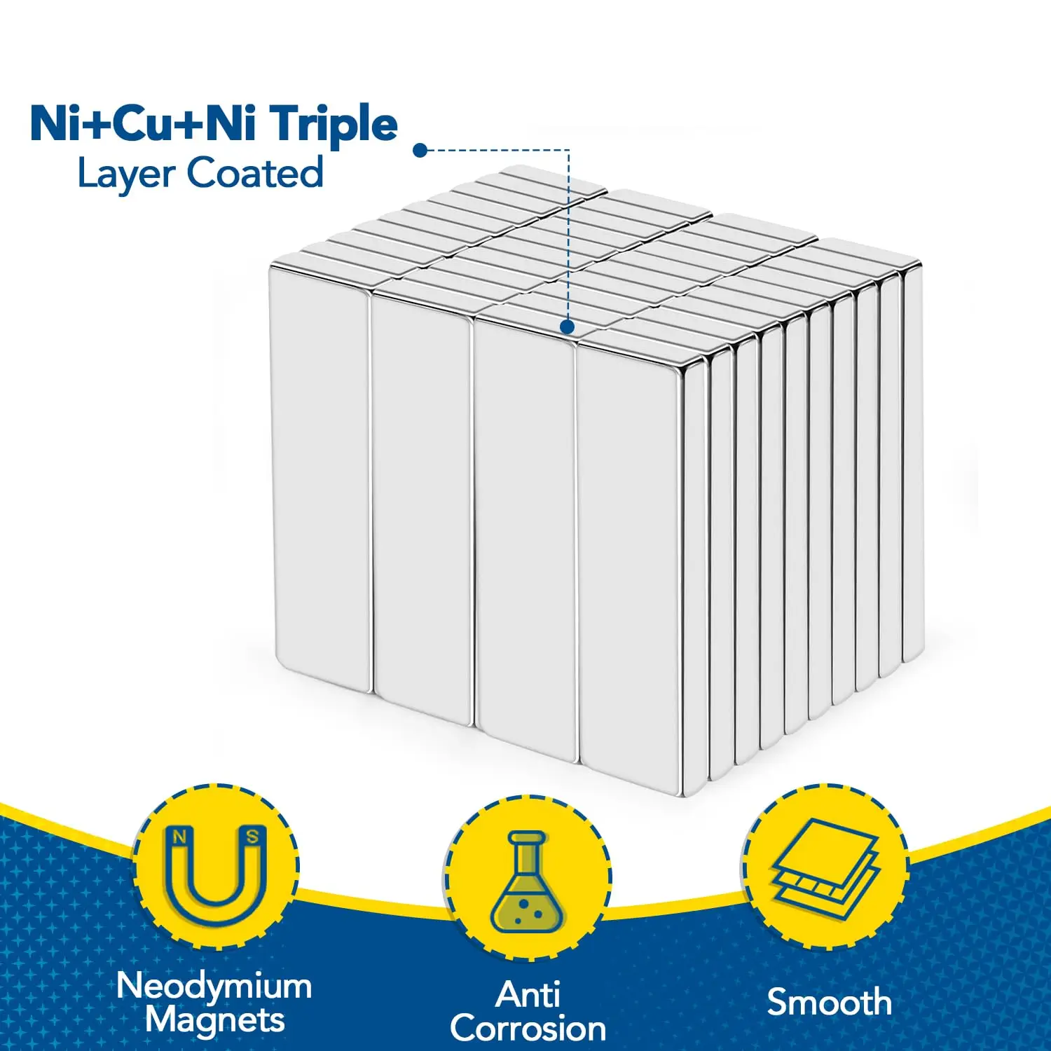 Magnet 30x10x1/2/3mm NdFeB Block Powerful Strong Permanent Magnetic Imanes Neodymium Magnets Aimant Puissant Imanes De Neodimio image 5