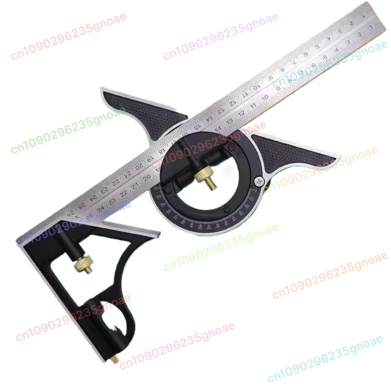 

Movable Angle Ruler 90-degree Stainless Steel Ruler Multi-functional Horizontal Universal High-precision Combination Angle Ruler