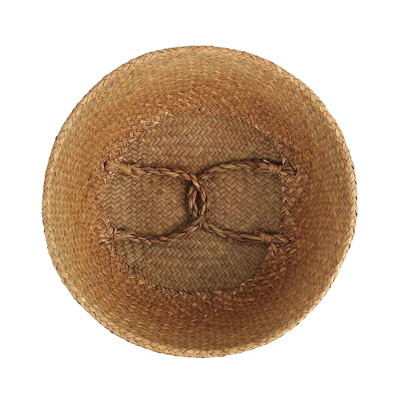 Zerolife Algen Weidenkorb Rattan Hängender Blumentopf Schmutziger Wäschekorb Aufbewahrungskorb Cesta Mimbre Korb Picknickkorb – Detail 7