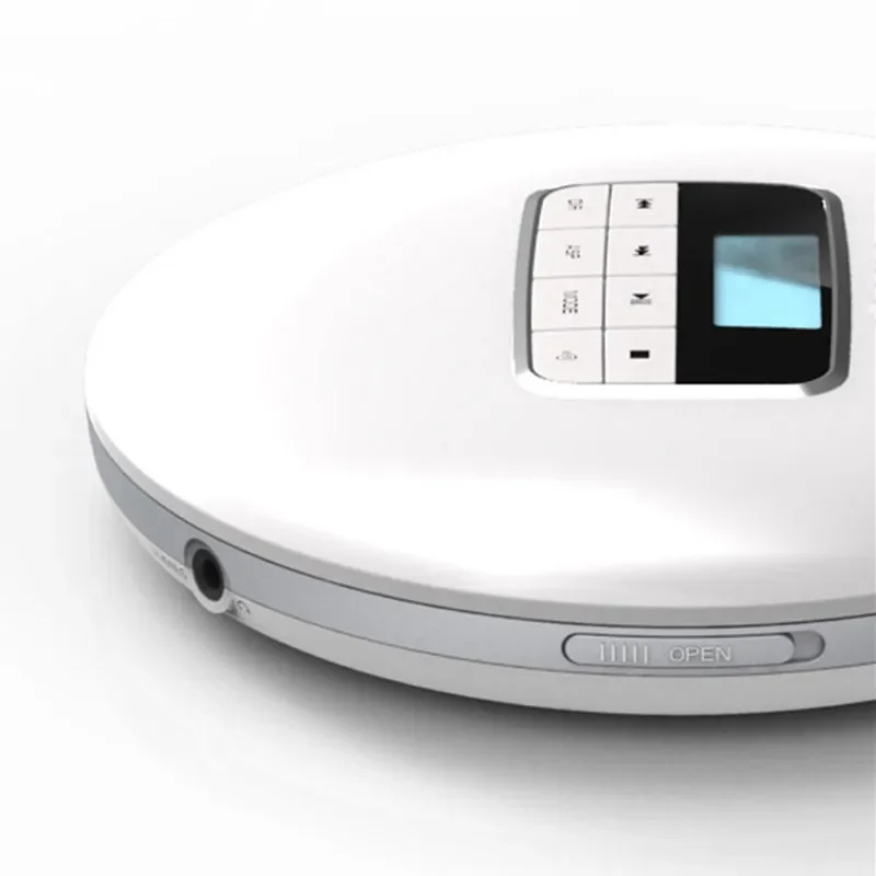 مشغل أقراص مضغوطة محمول وكمان لايت مشغلات أقراص مضغوطة محمولة أقراص صغيرة لسمع الطلاب آلة تعلم HIFI جودة صوت 3.5 ملم