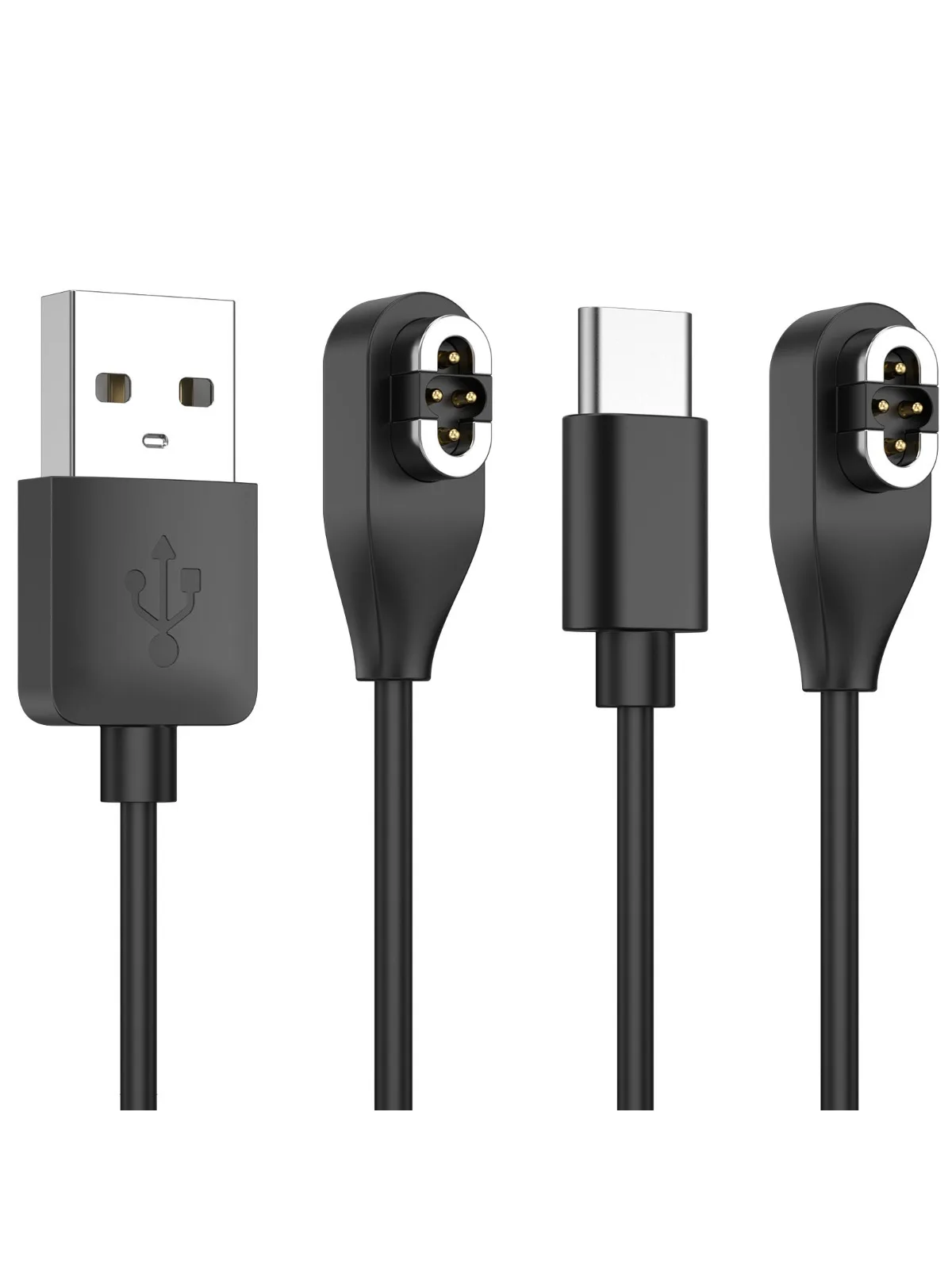 Type C USB pvc Snel Oplaadkabel Voor SHOKZ OpenSwim Pro S710 Beengeluid Geleiding Hoofdtelefoon 4Pin Magnetische Charger Cord - afbeelding 2
