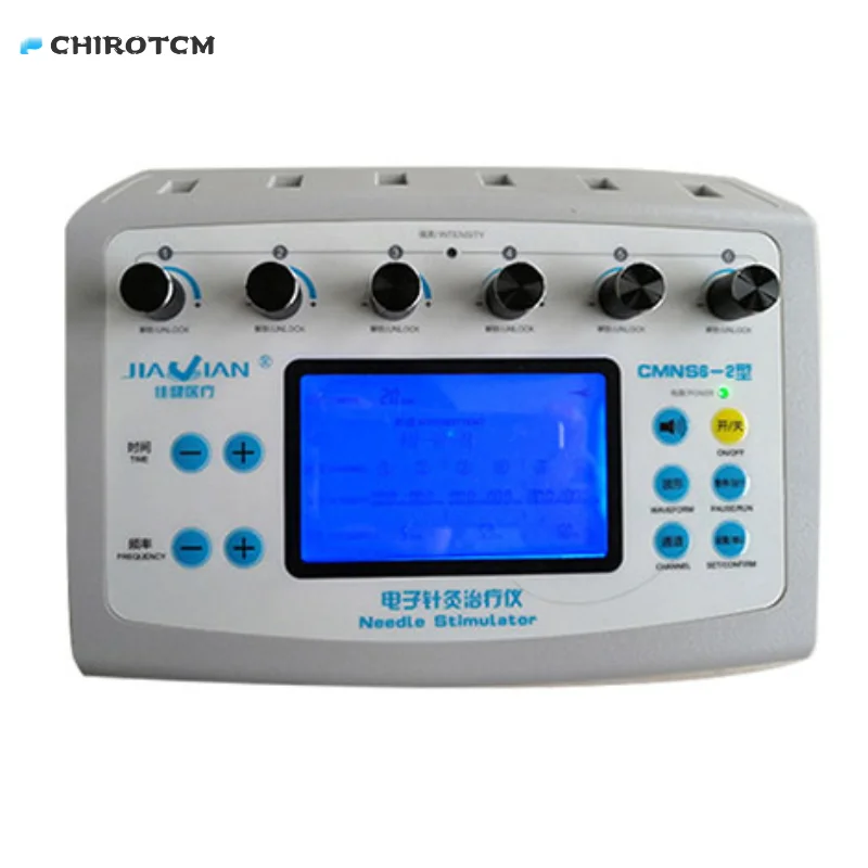 Advanced 6 Channels Acupuncture Stimulator | Precision Pain Relief Device | Wholesale Price