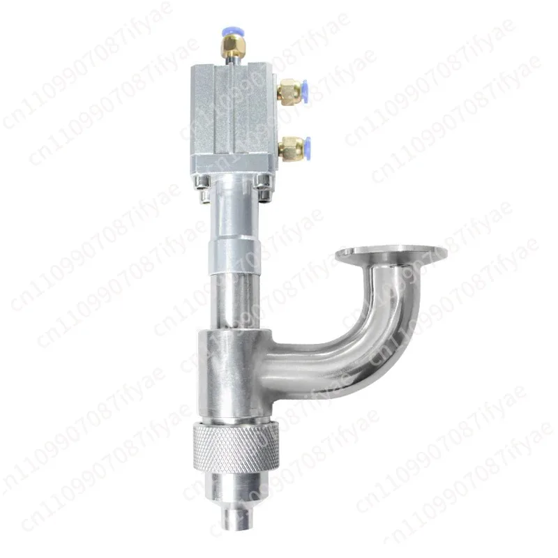 Anti-drip filling head, air-blowing anti-wire drawing, paste filling filling valve discharge port 304 stainless steel