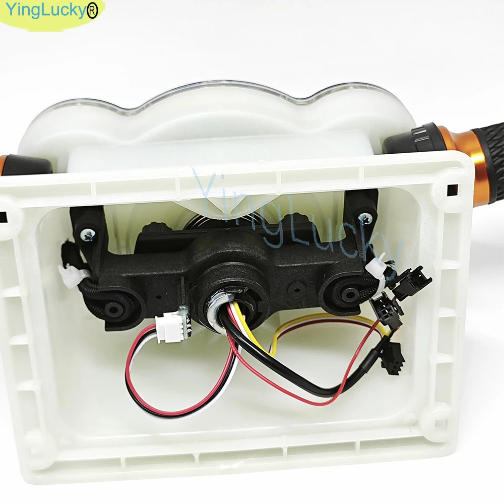 Racing Video Game Machine Super Motorcycle Steering Wheel LED Handlebar with GaugesDIY Kit for Arcade Children's Simulation