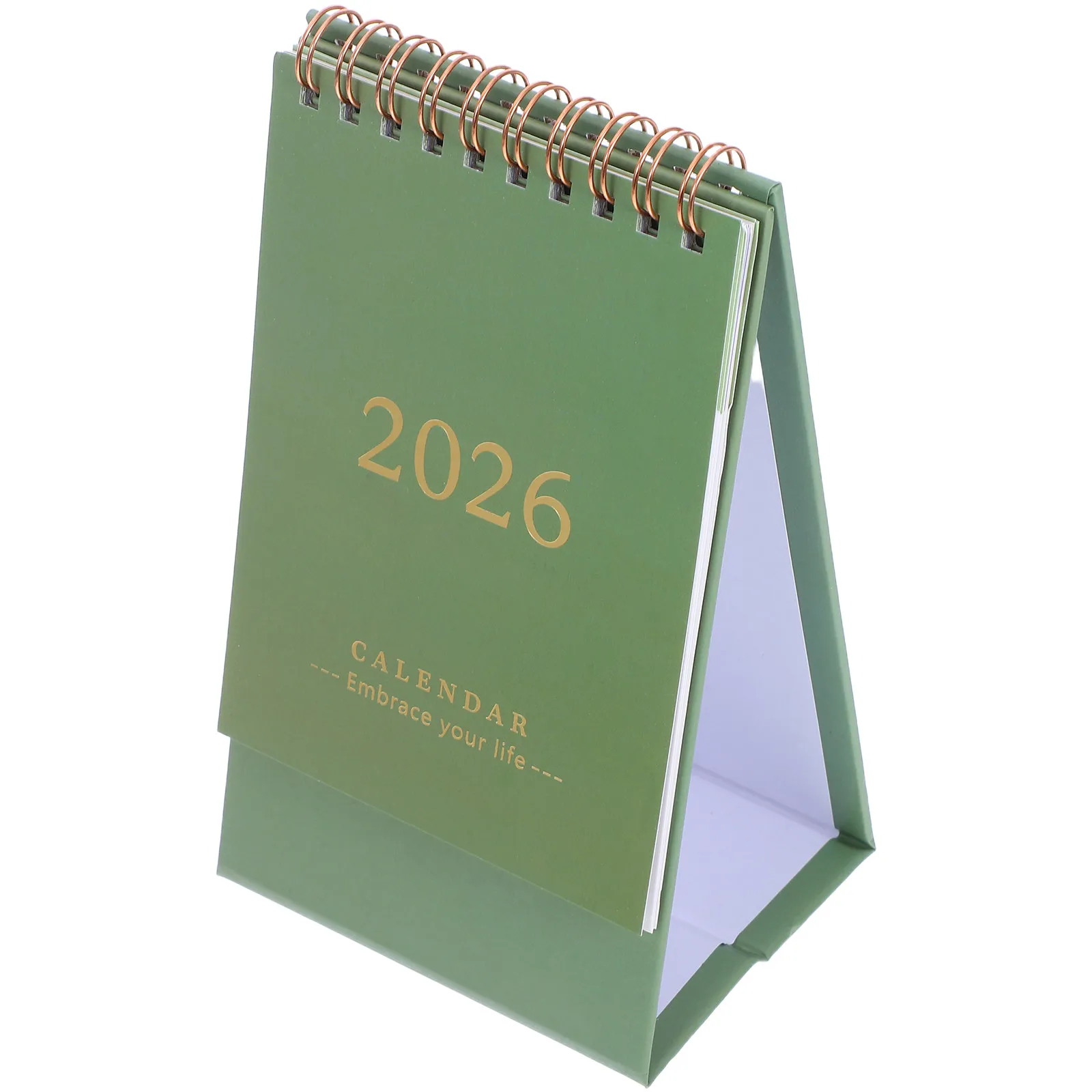 

2026 Standing Desk Calendar Compact Modern Freestanding Monthly Planner for Teachers Office Workers Daily Schedule Table