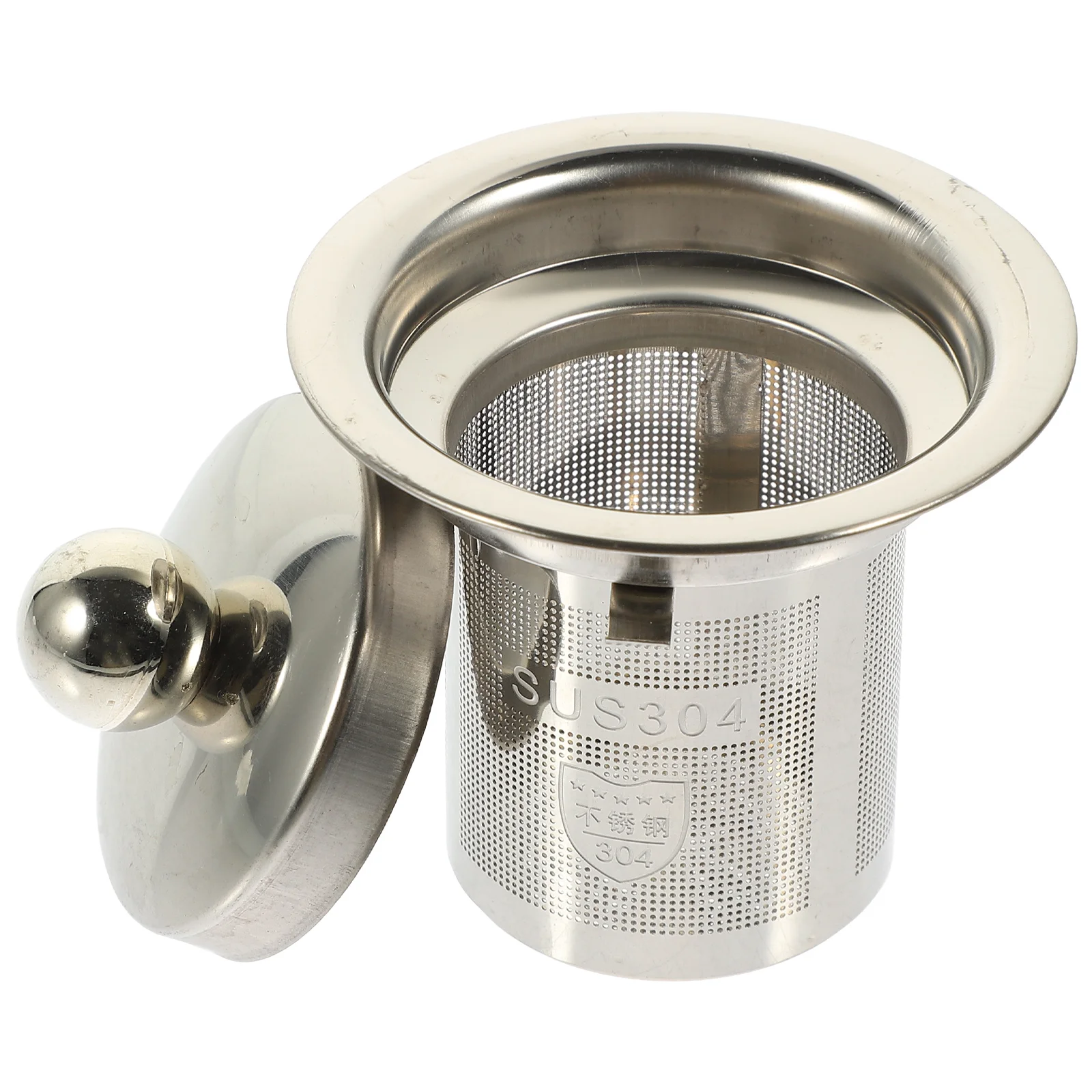 Teapot Strainer Stainless Steel Infuser Home Supplies Loose Filtering Exquisite Mesh Leakers Strainers Insert